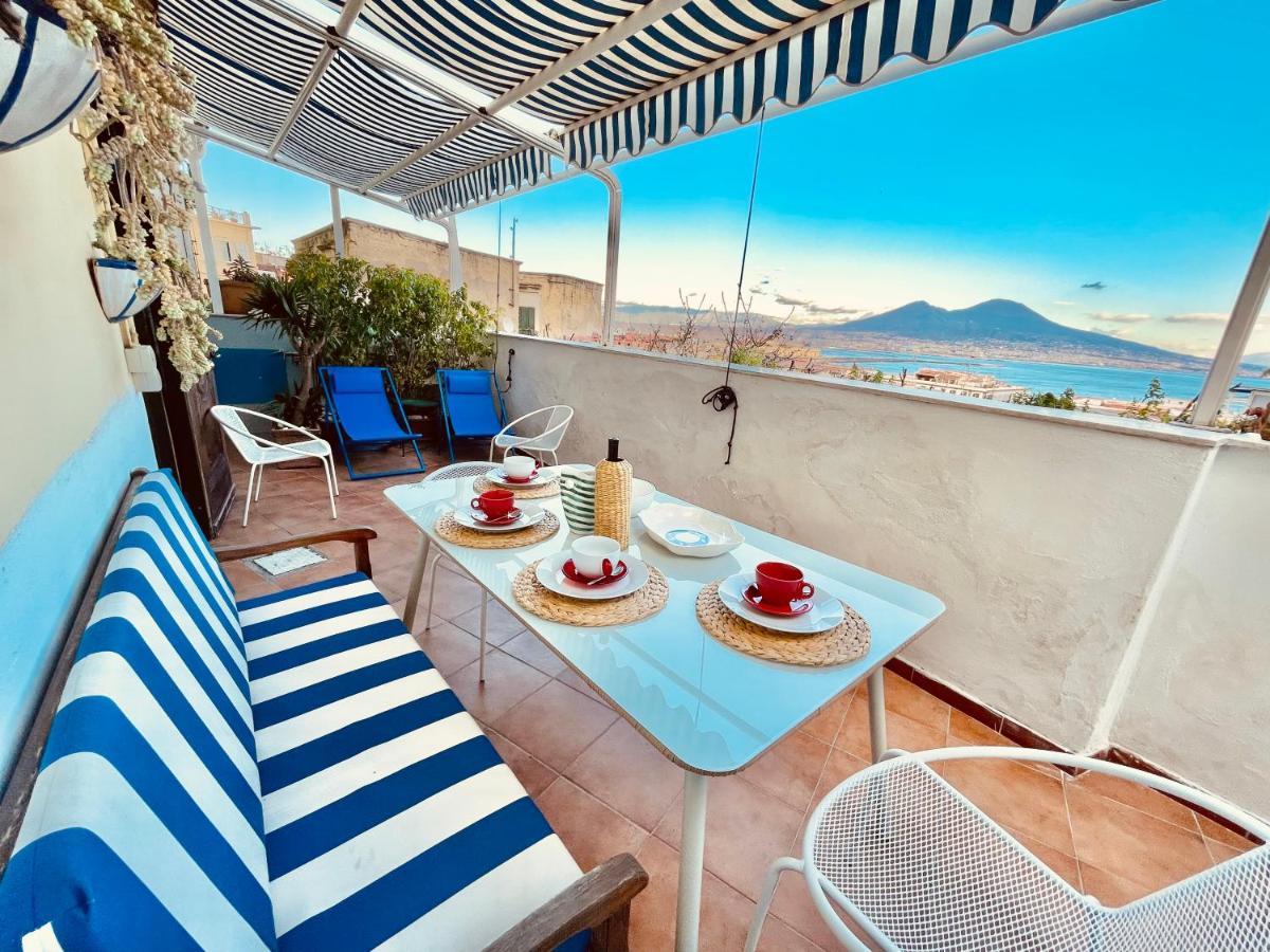 Alma De Templarsf - Stunning Design Home With Sea View And Terrace Napels Buitenkant foto